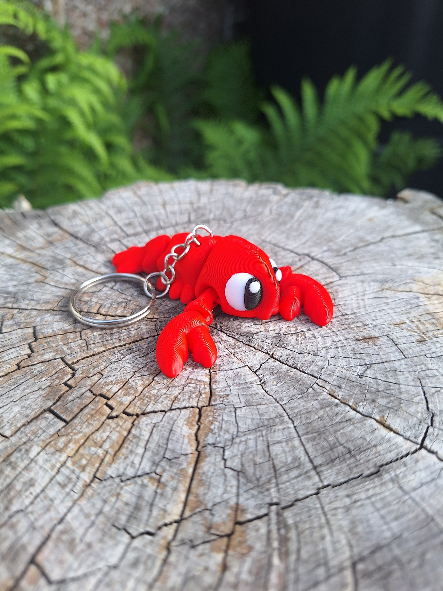Articulated Animal keychains, 3d printed