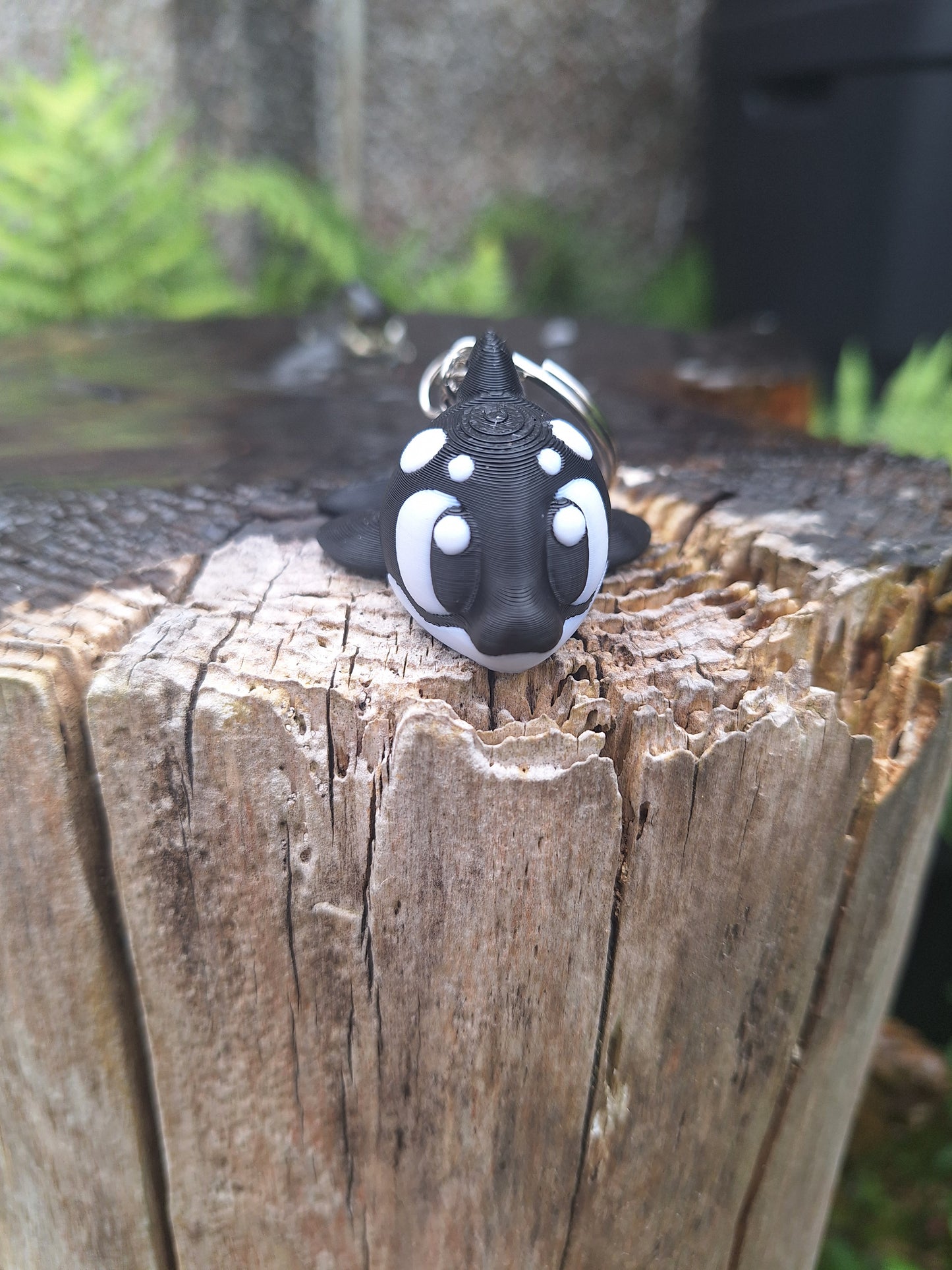 marine life 3D printed key chain