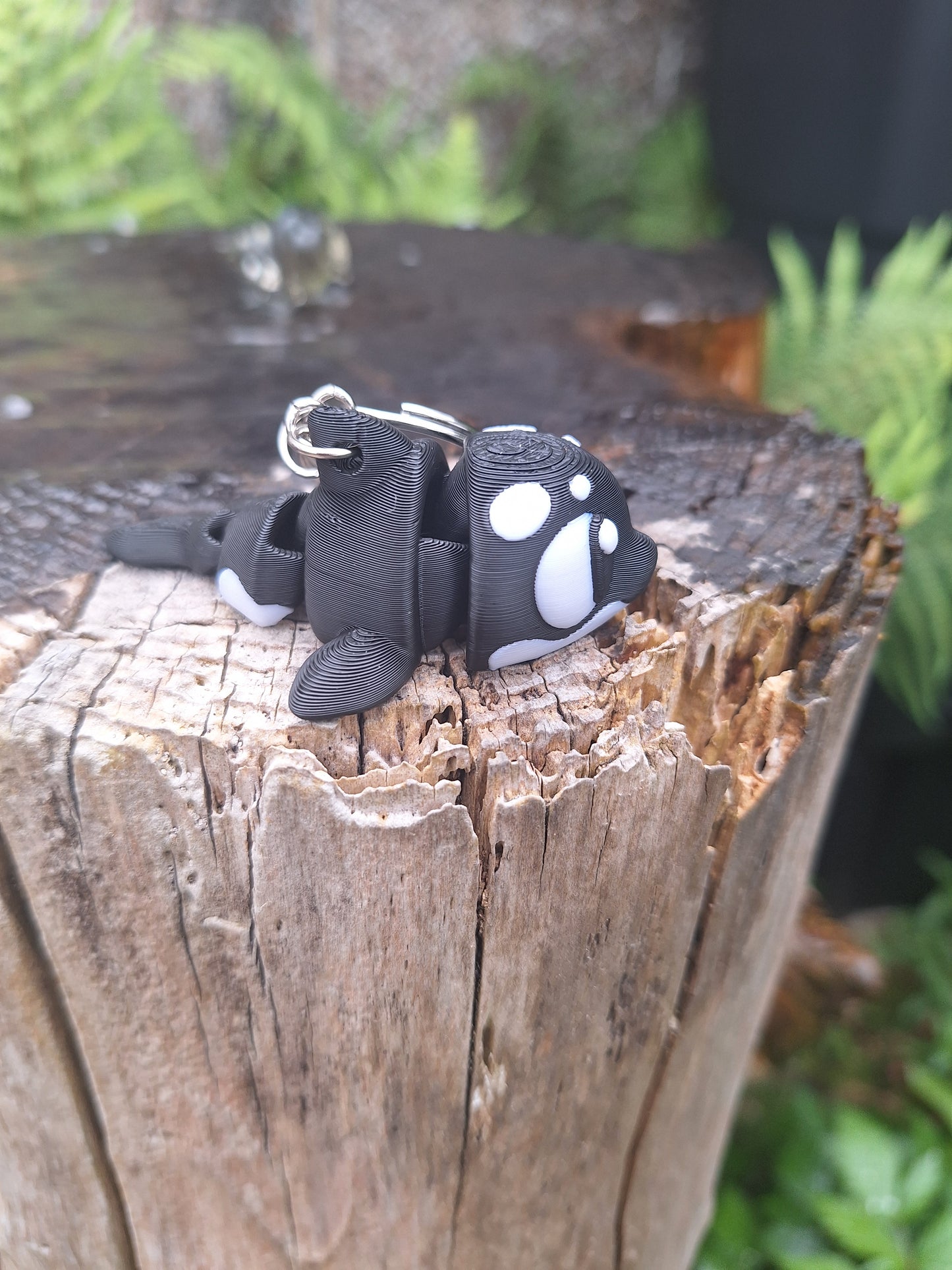 Articulated Animal keychains, 3d printed