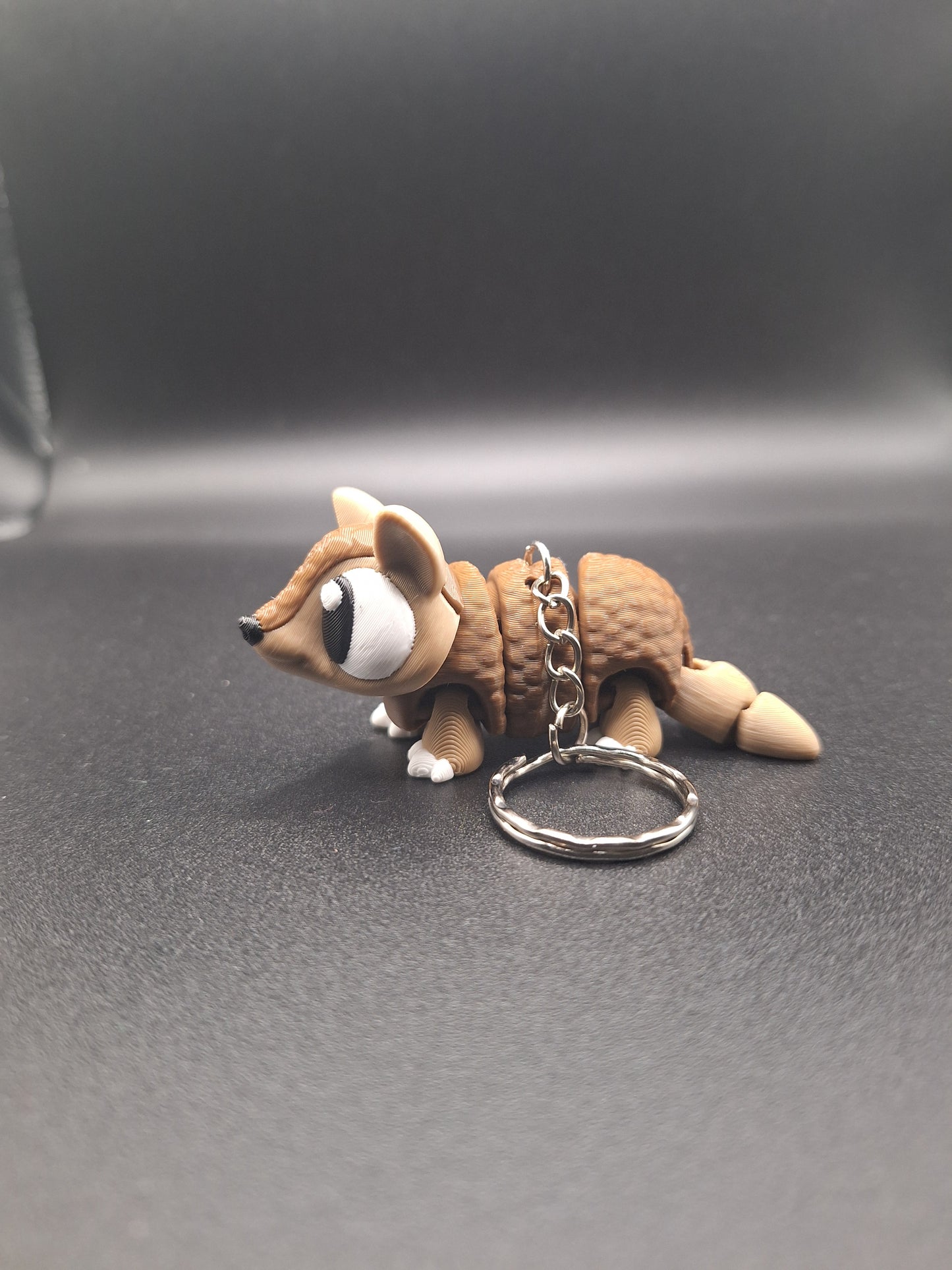 3D Printed Animal Keychain – Articulated Fidget Toy & Cute Gift