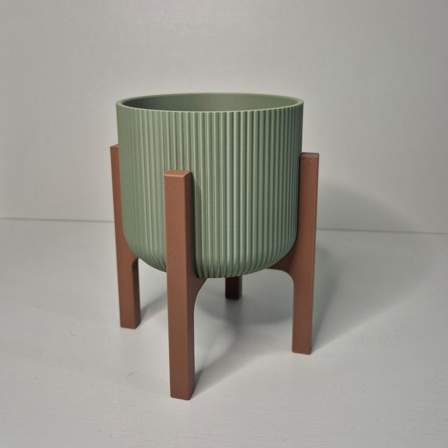 Plant pot with a  stand