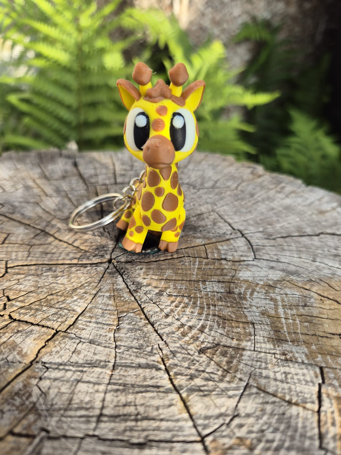 3D Printed Animal Keychain – Articulated Fidget Toy & Cute Gift