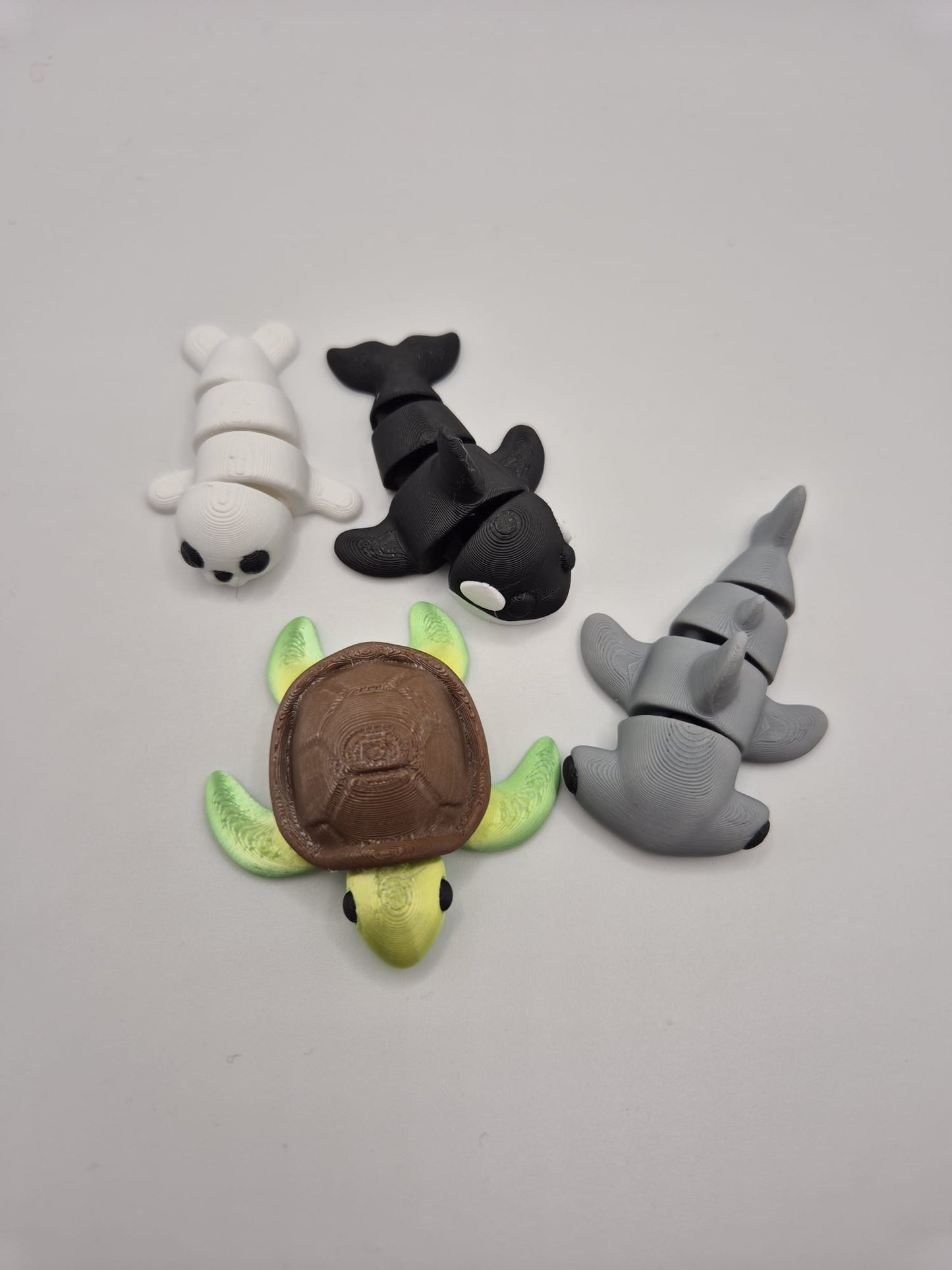 🌊 Sea Creature Collection – Articulated 3D Printed Set