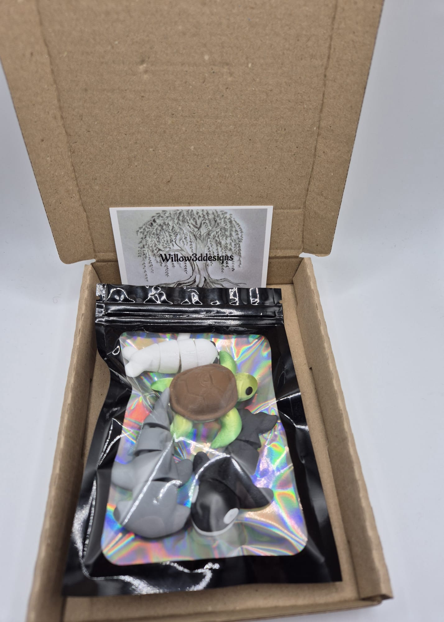 🌊 Sea Creature Collection – Articulated 3D Printed Set