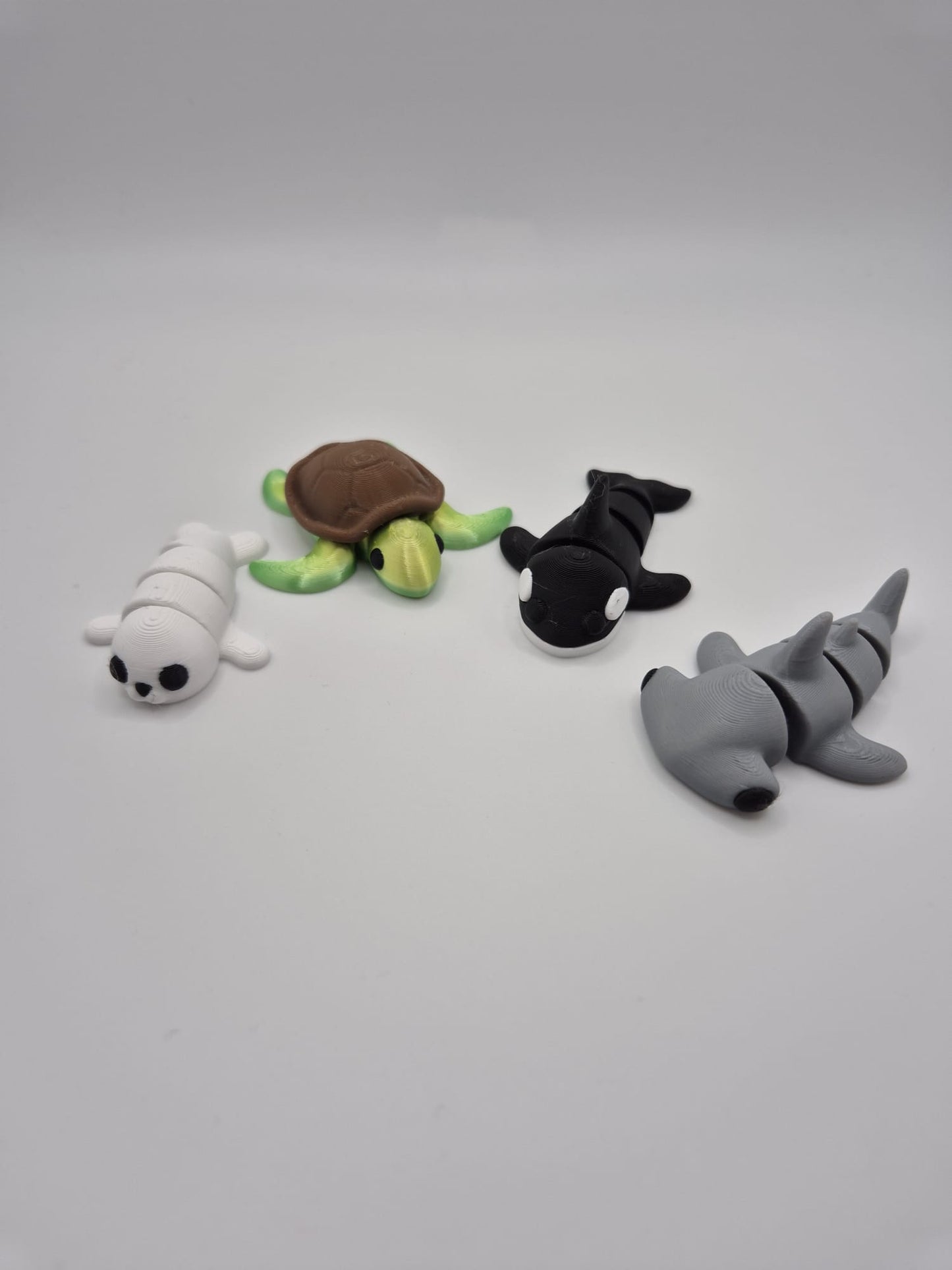 🌊 Sea Creature Collection – Articulated 3D Printed Set