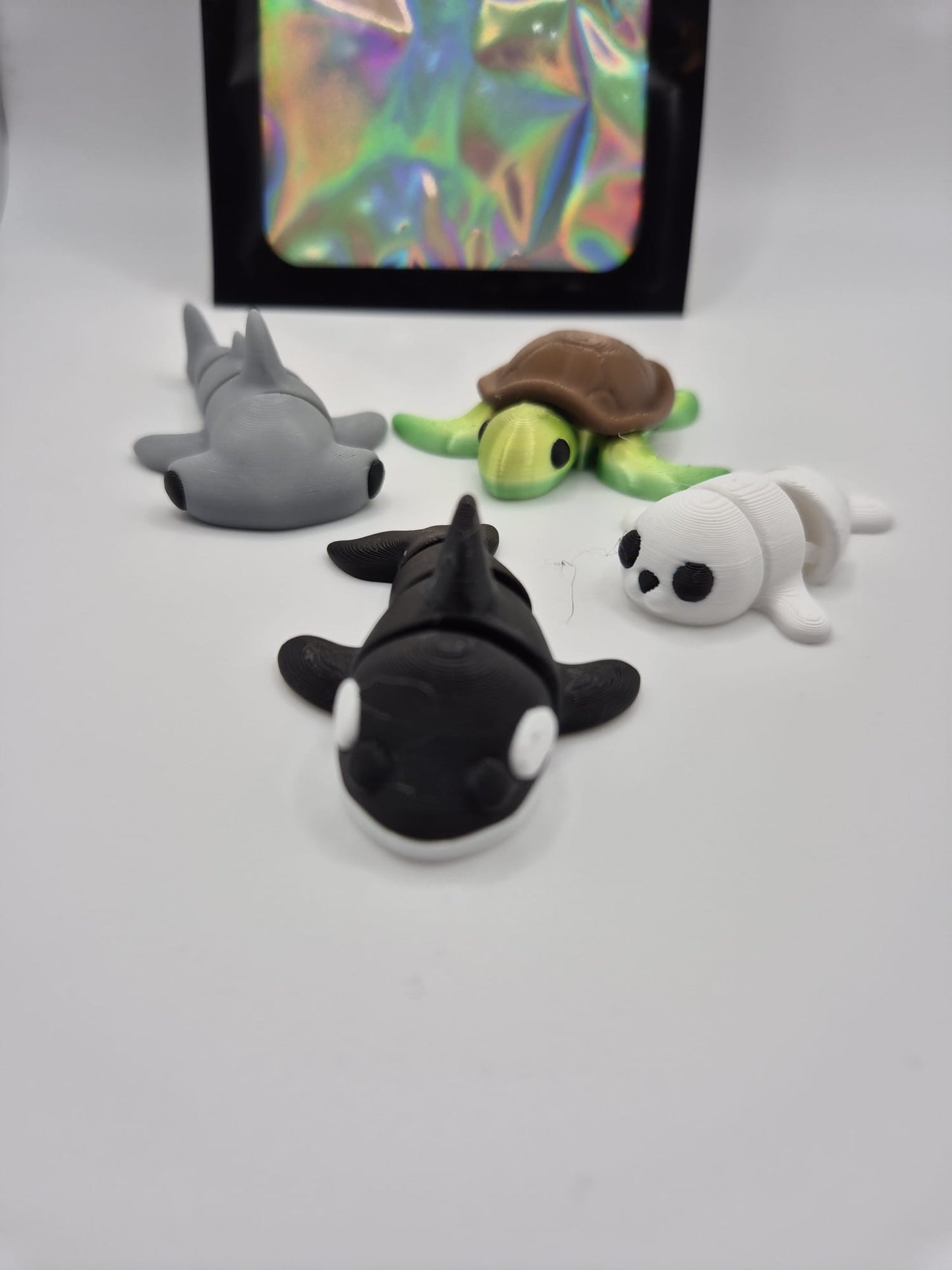 🌊 Sea Creature Collection – Articulated 3D Printed Set